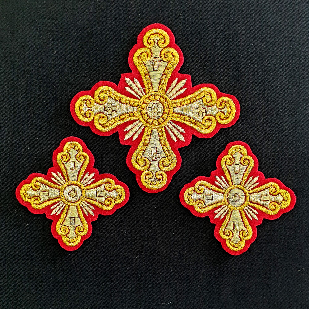 Crosses for the liturgical set (Annunciation) Crosses for the liturgical set (Annunciation)