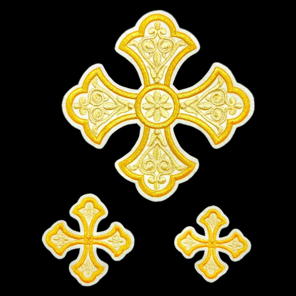 Crosses for the vestment of the protodeacon (Epiphany) Crosses for the vestment of the protodeacon (Epiphany)