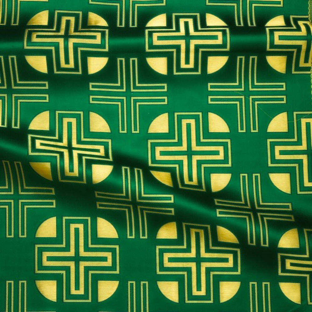 Brocade green (Lazarus Cross) Brocade green (Lazarus Cross)
