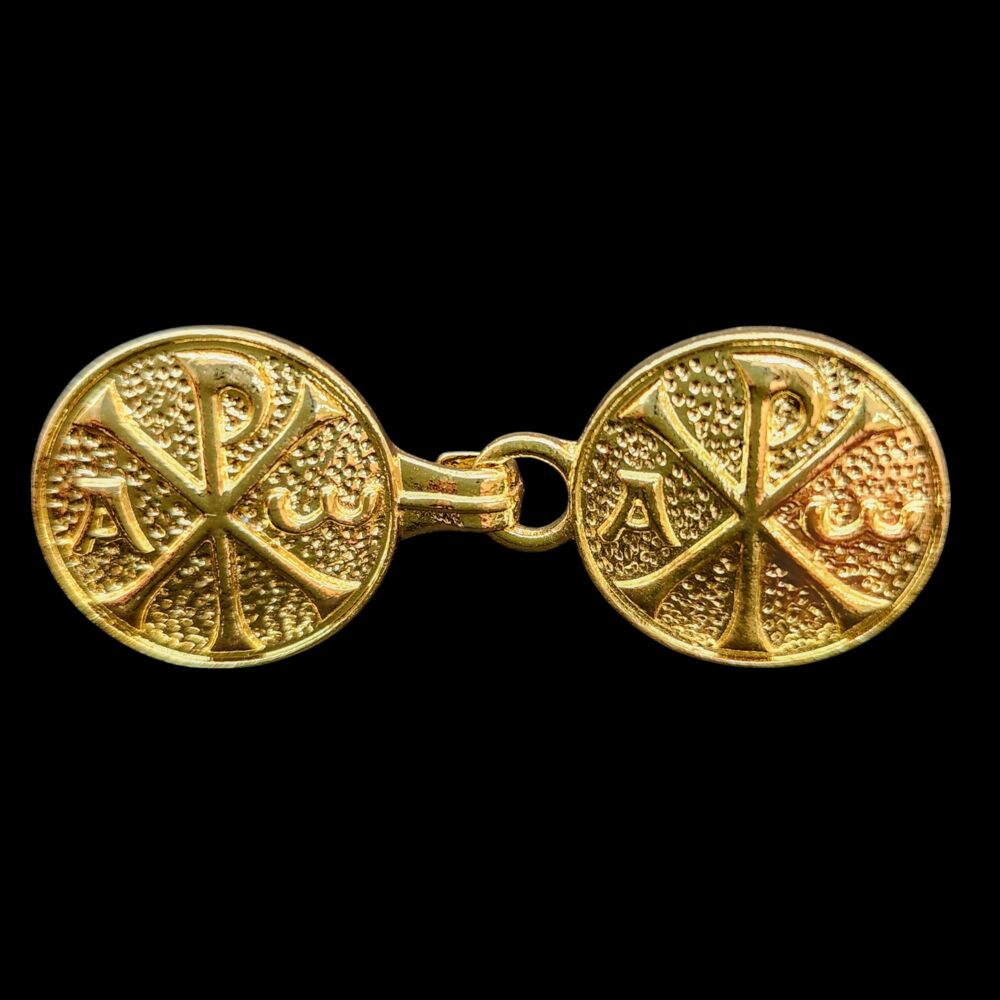 Clasp for Greek style priestly vestment Clasp for Greek style priestly vestment