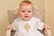 Linen tunic with embroidery (Praise God in your children...) buy