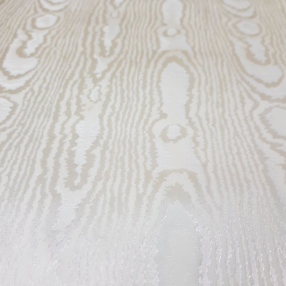 Greek Fabric white beige (Moire)
