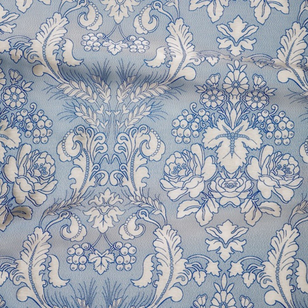 Blue brocade for vestments (Sinai)