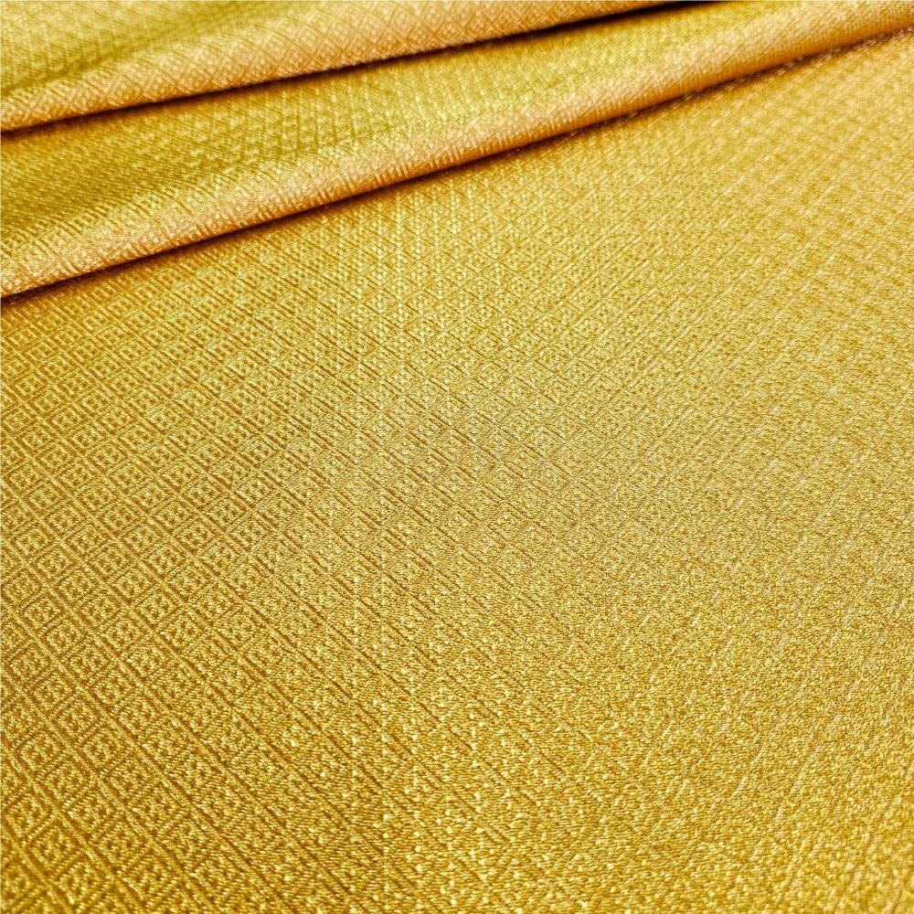 Brocade for embroidery (Rhombus) gold Brocade for embroidery (Rhombus) gold