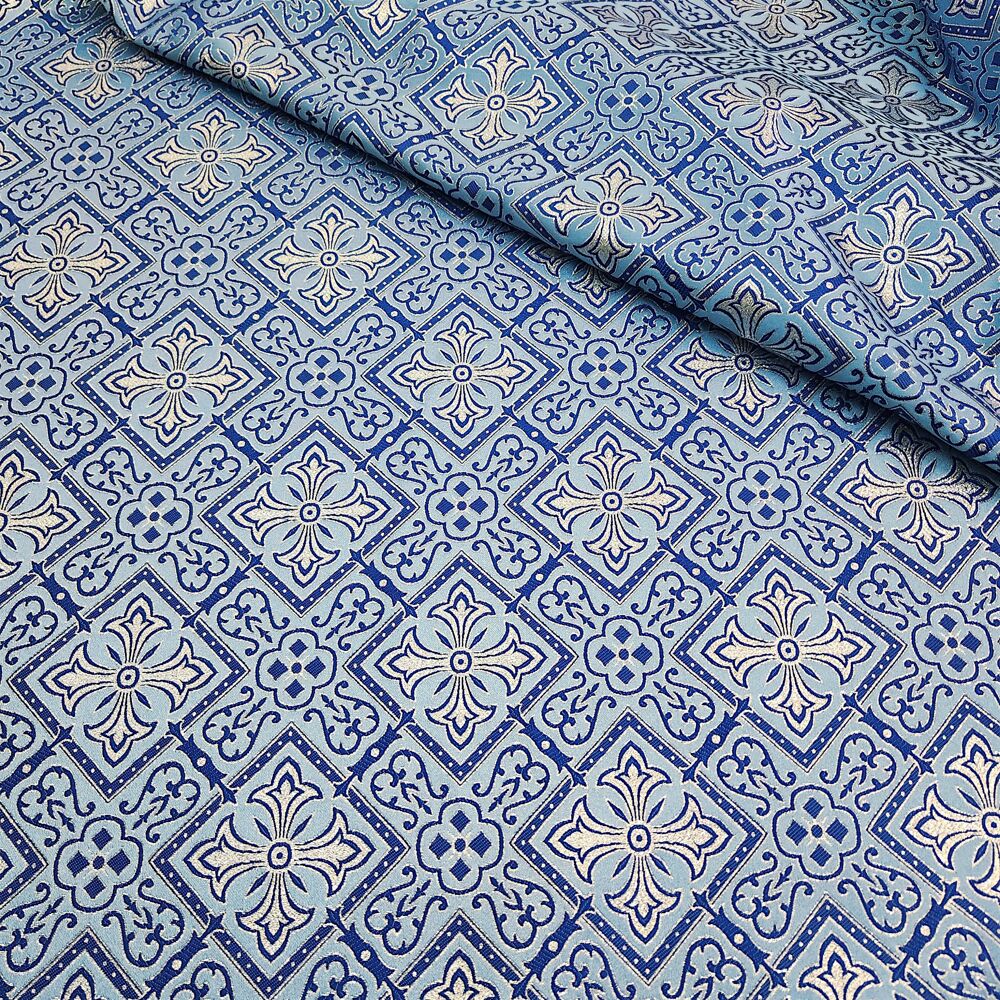 Brocade (Royal lily) silver (width 200 cm) Brocade (Royal lily) silver (width 200 cm)