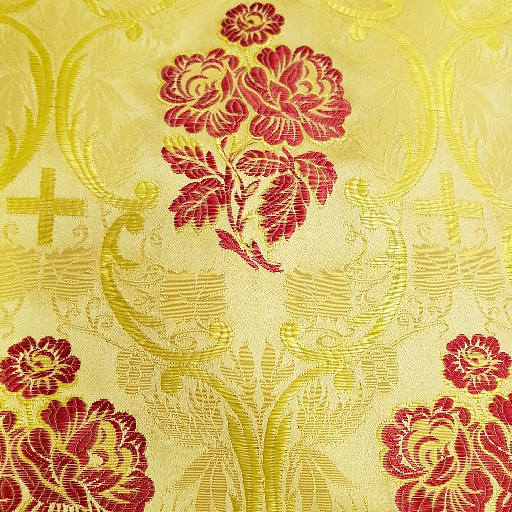 Greek fabric yellow (Fevronia)