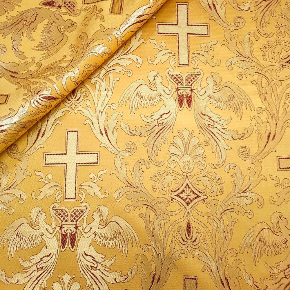 Greek Brocade yellow (Eucharist)