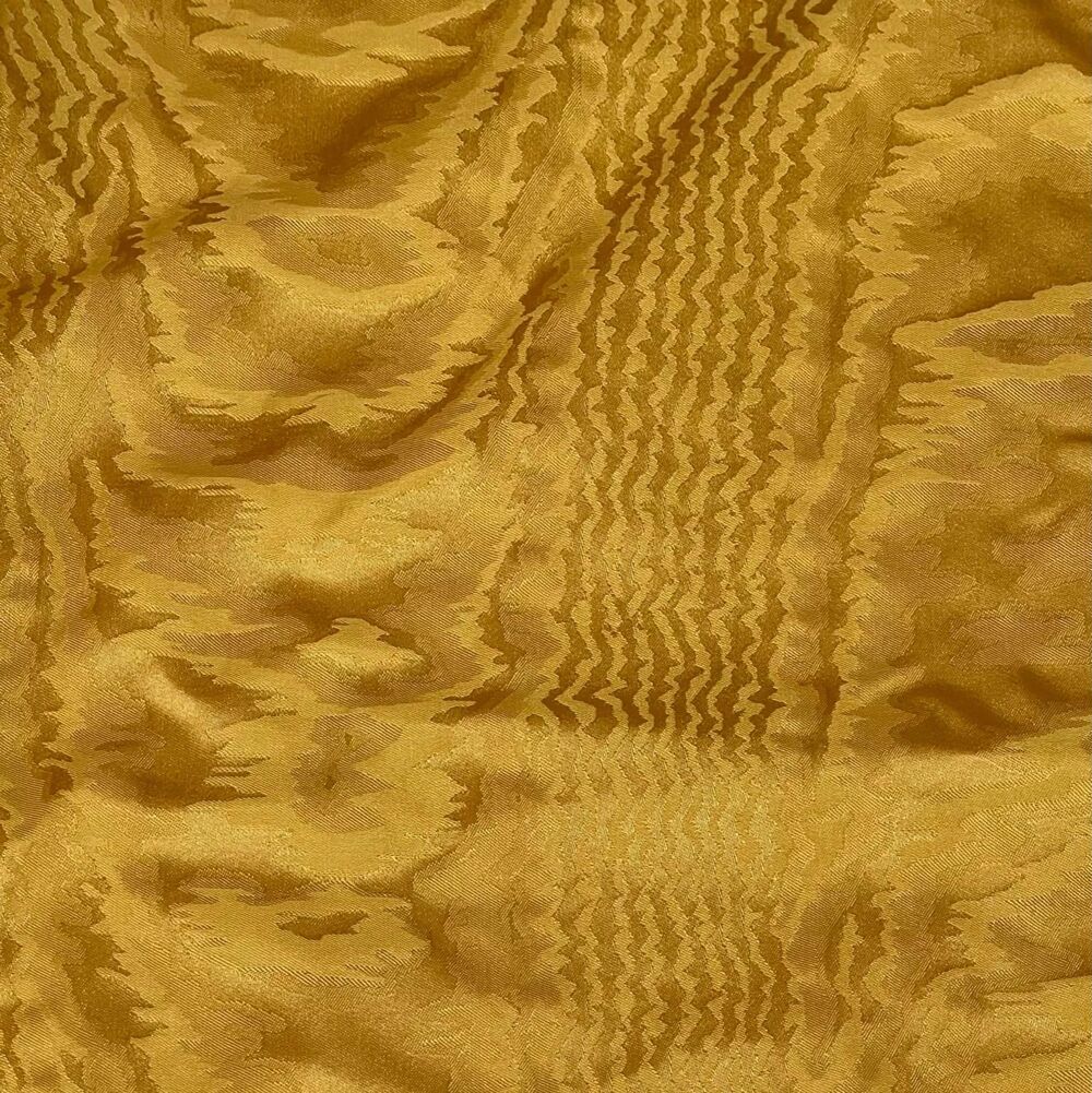 Moire for temple vestments yellow Moire for temple vestments yellow