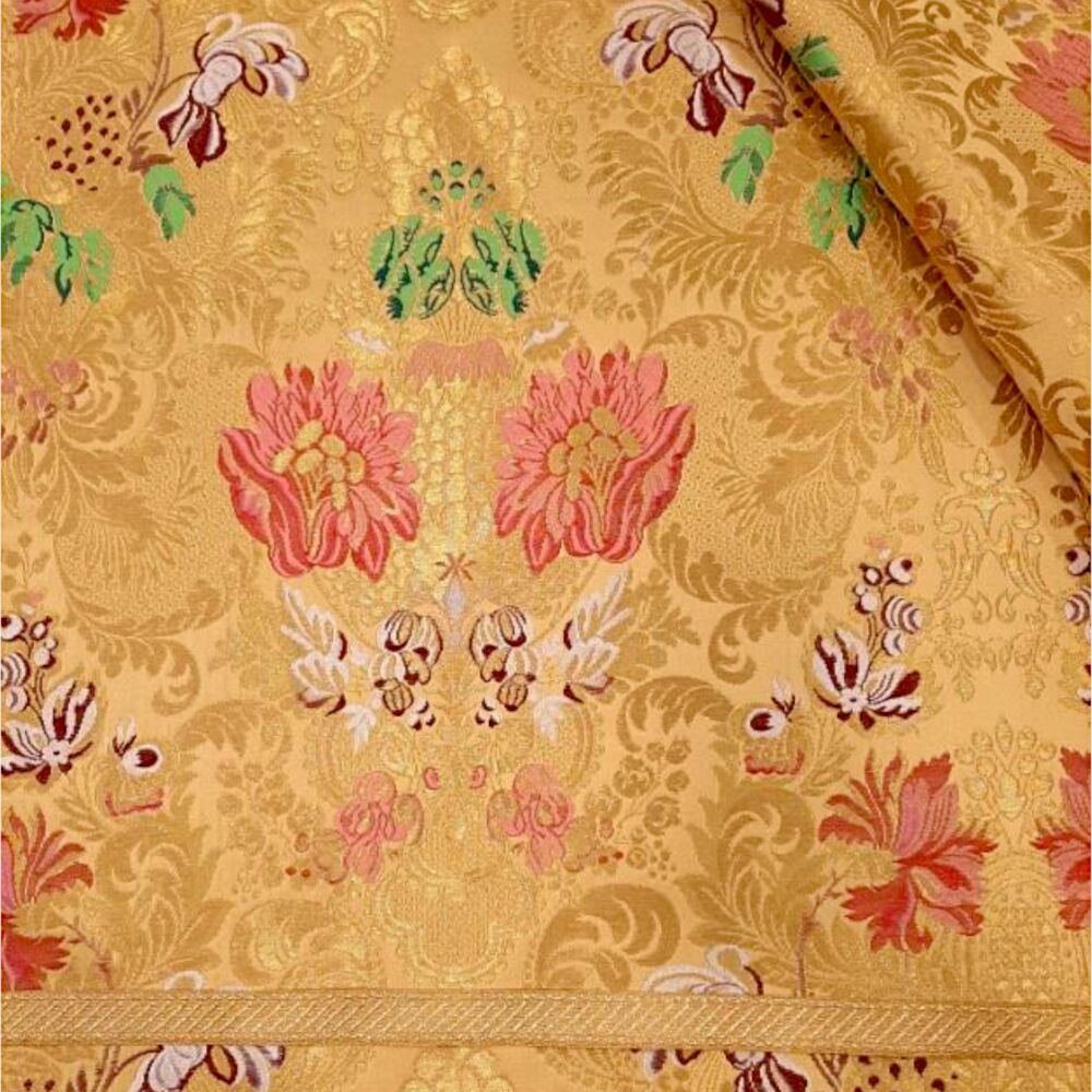 Brocade (Anastasievskaya) for yellow vestments Brocade (Anastasievskaya) for yellow vestments