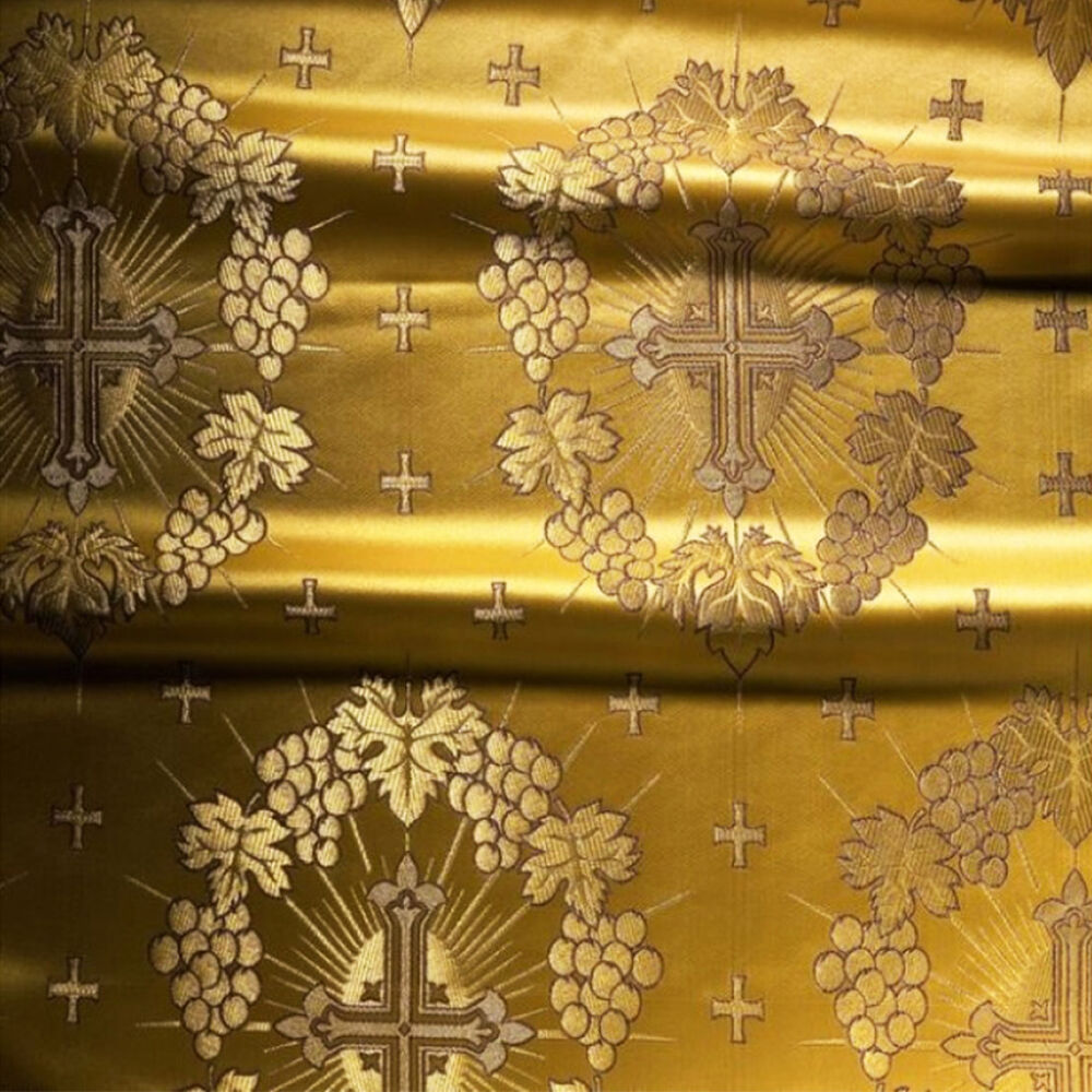 Brocade for vestments (Christmas Star)