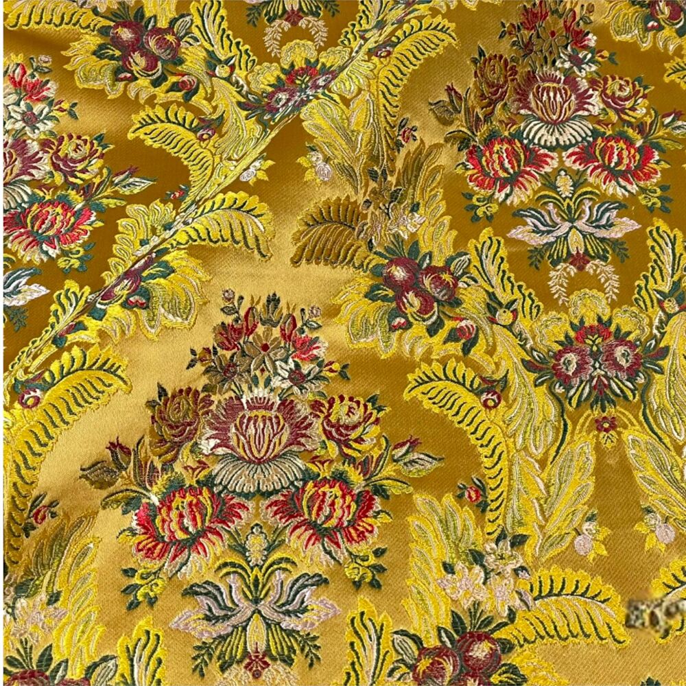 Brocade for robes (Pokrovskaya) yellow Brocade for robes (Pokrovskaya) yellow