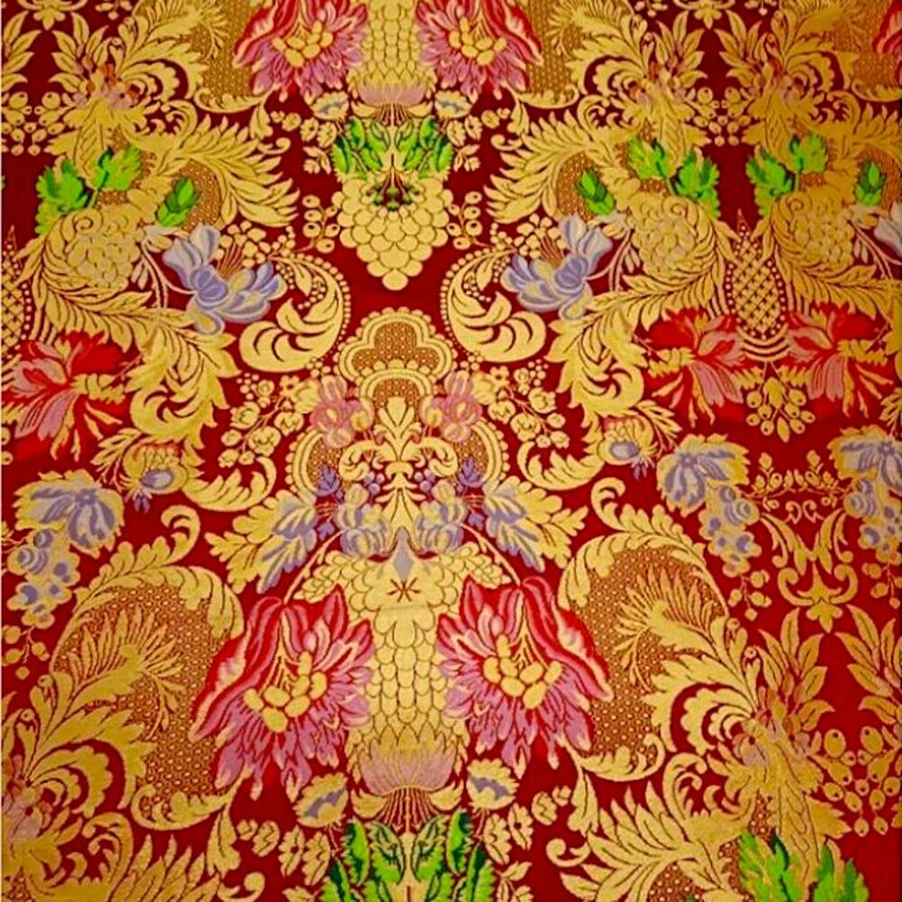 (Anastasyevskaya) brocade for priest's vestments (Anastasyevskaya) brocade for priest's vestments