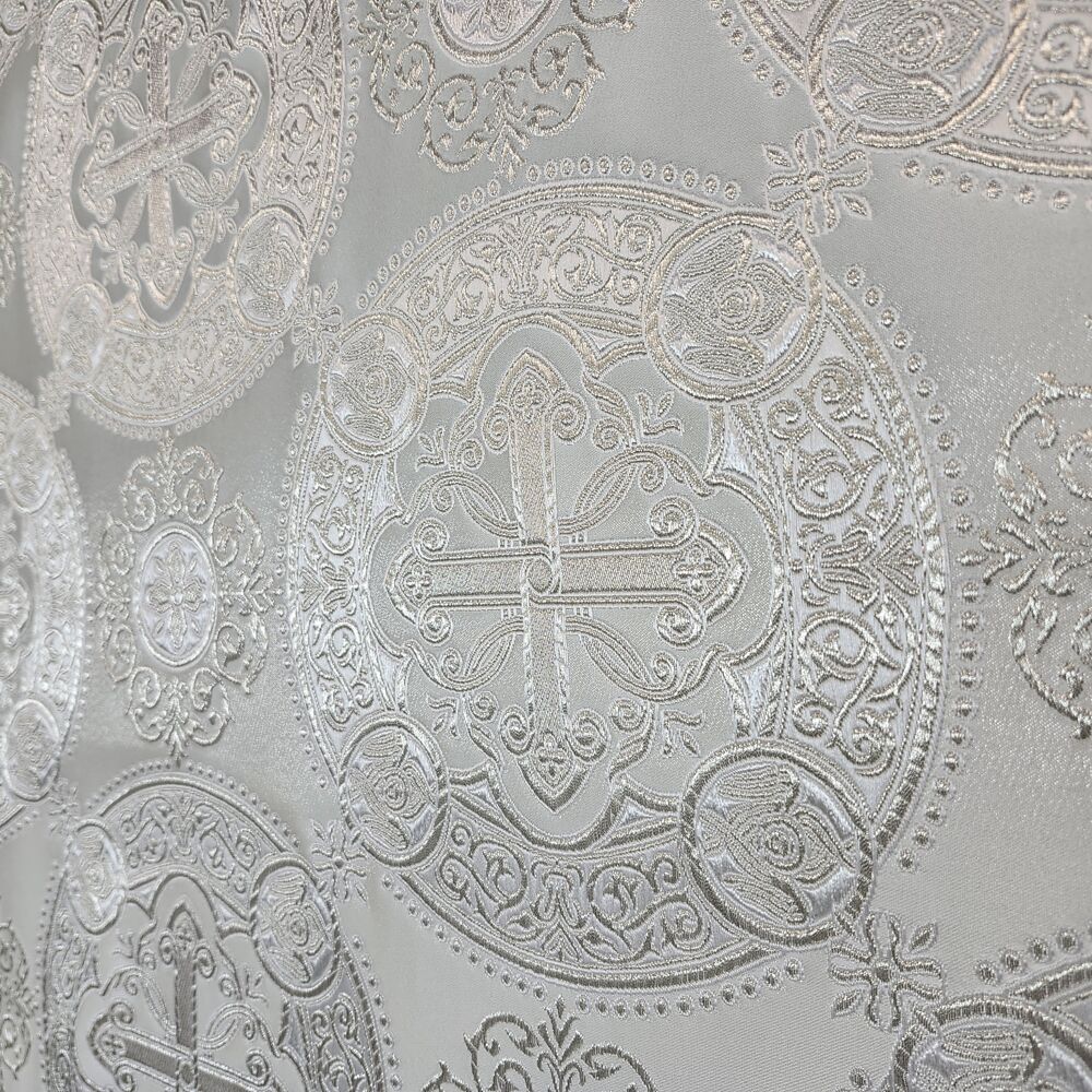 Brocade for the priest's robe (Easter Cross) Brocade for the priest's robe (Easter Cross)
