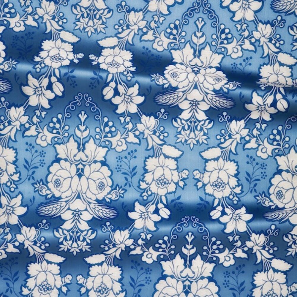 Blue with silver brocade (Solovetskaya) Blue with silver brocade (Solovetskaya)