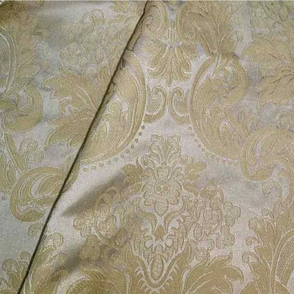 Greek brocade (Vase) white with gold Greek brocade (Vase) white with gold