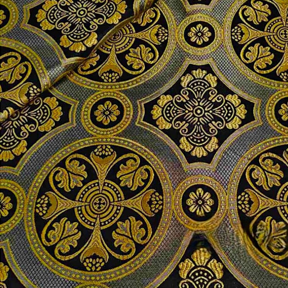 Greek brocade for the vestments (Drevlyanskaya) Greek brocade for the vestments (Drevlyanskaya)