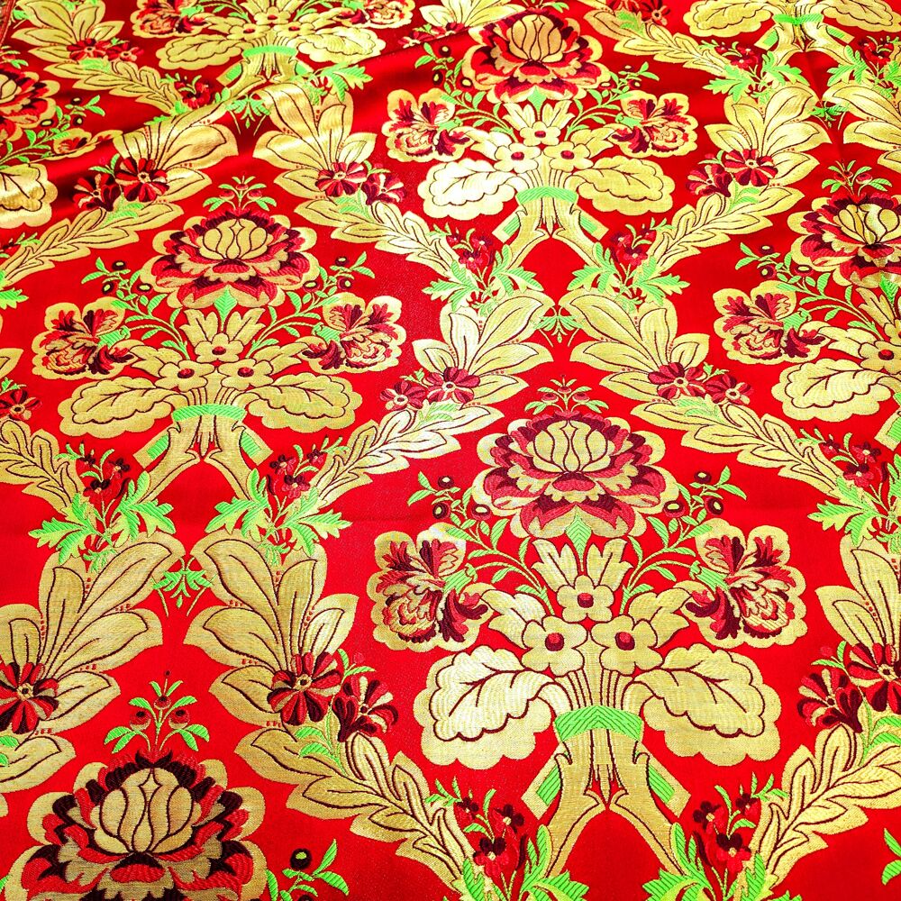 Greek Brocade red (Samite) Greek Brocade red (Samite)