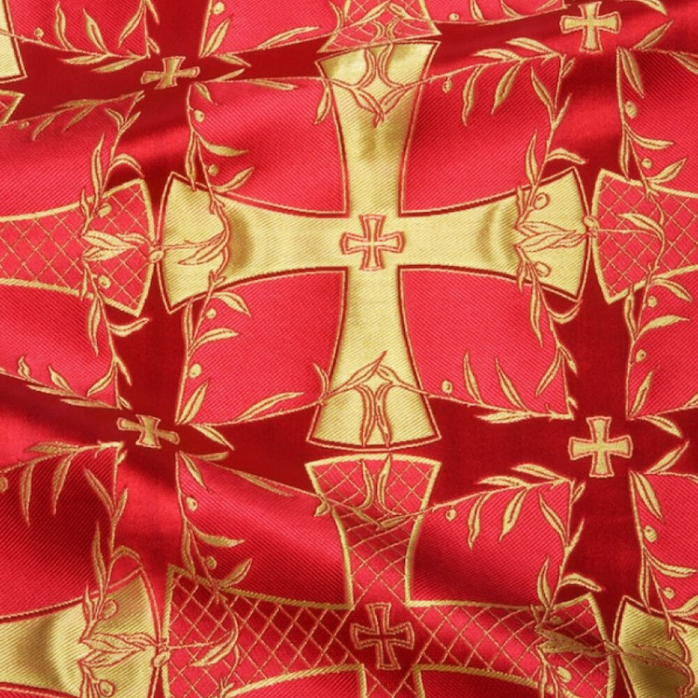 Brocade for vestments (Calvary)