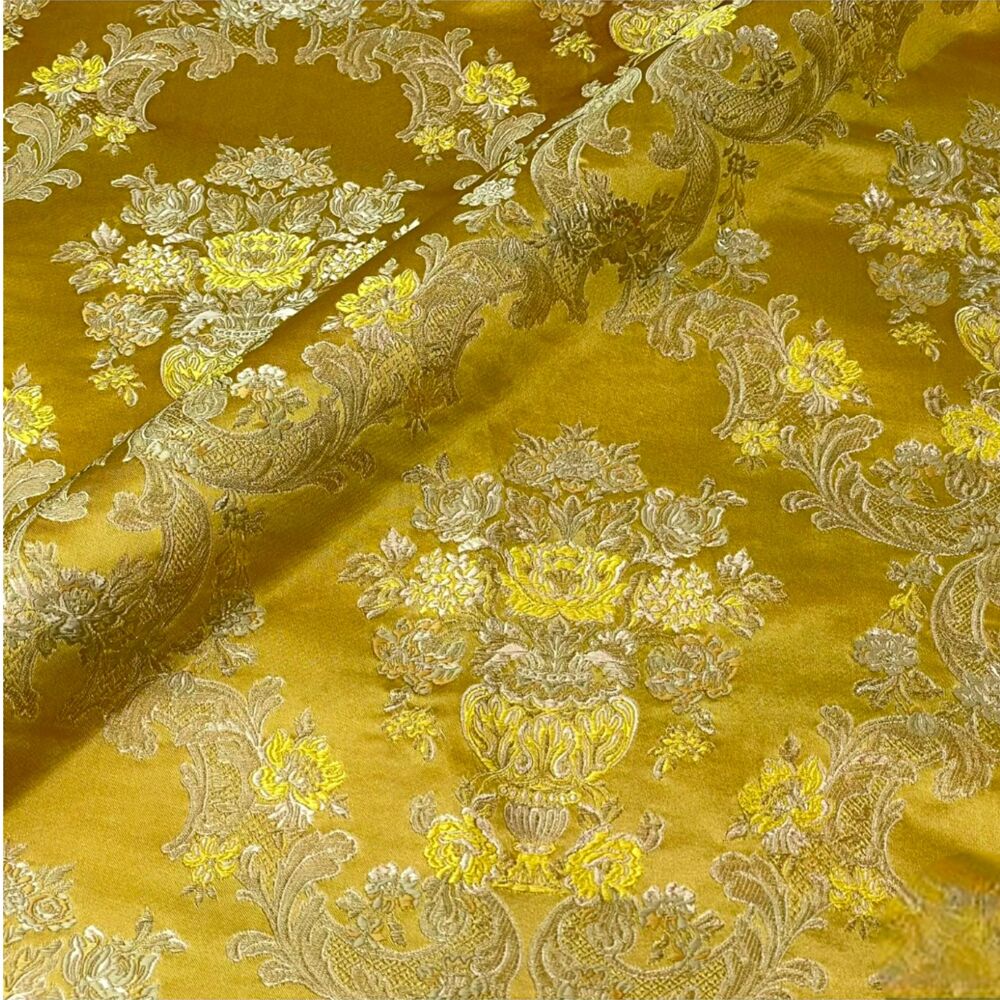 Yellow brocade for vestments (Athenian) Yellow brocade for vestments (Athenian)