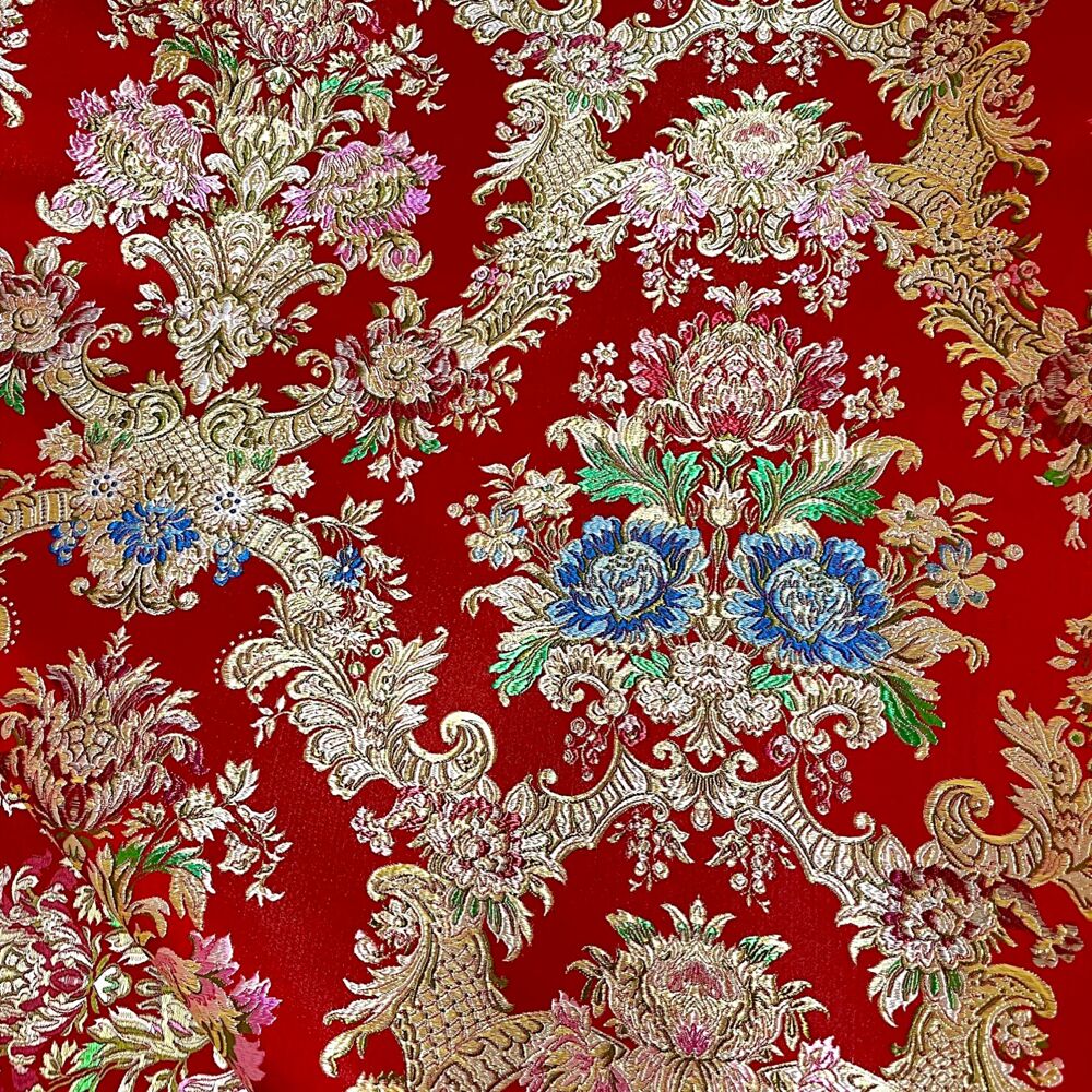 Red brocade for vestments (Theophany) Red brocade for vestments (Theophany)