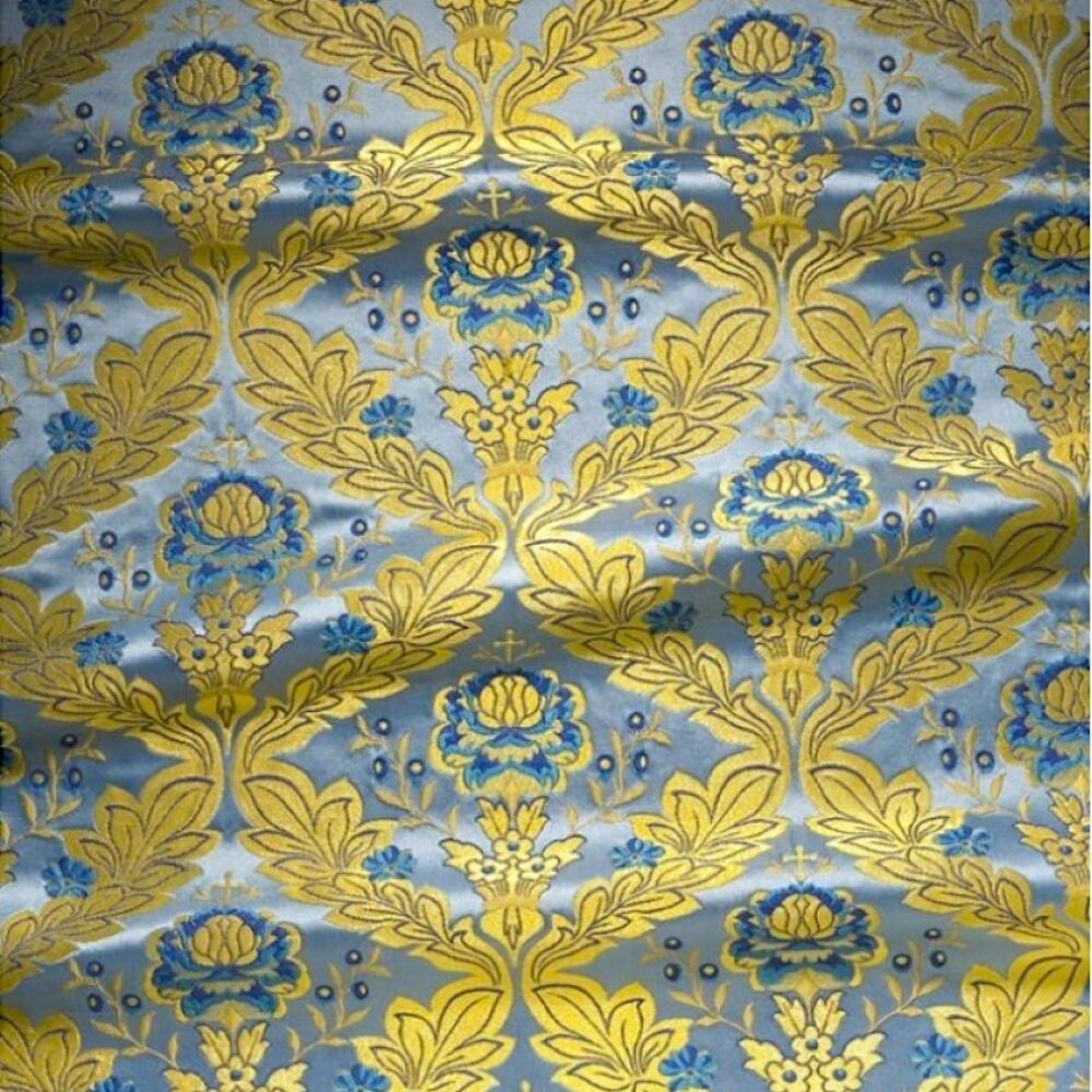 Brocade with floral pattern (Azalea) Brocade with floral pattern (Azalea)