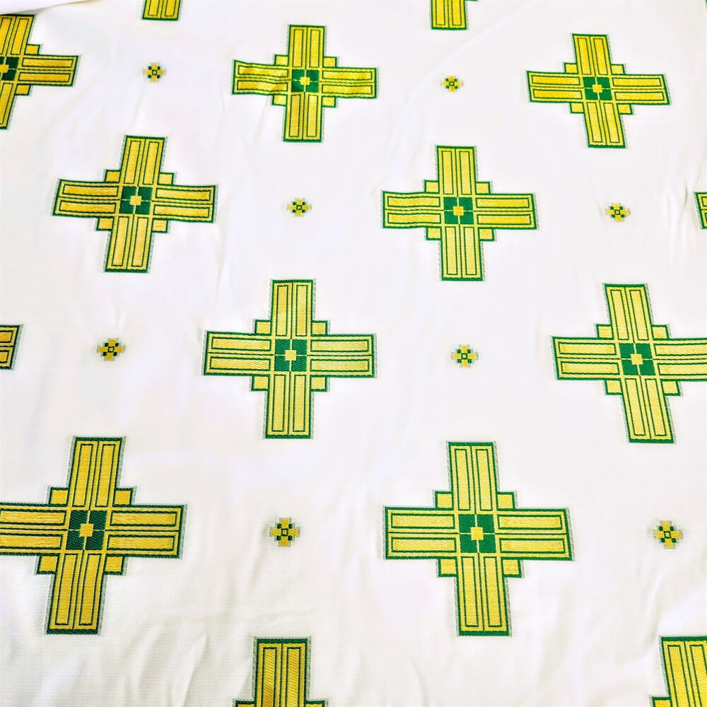 Brocade (green crosses) Brocade (green crosses)