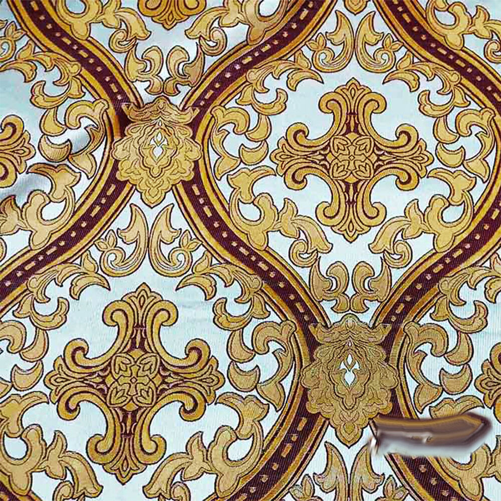 Church brocade for vestment (Lavra)