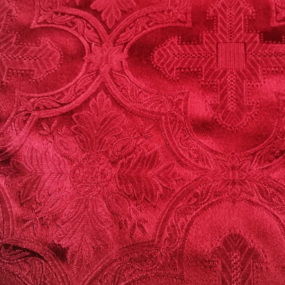 Church silk for temple vestments (Emmanuel)