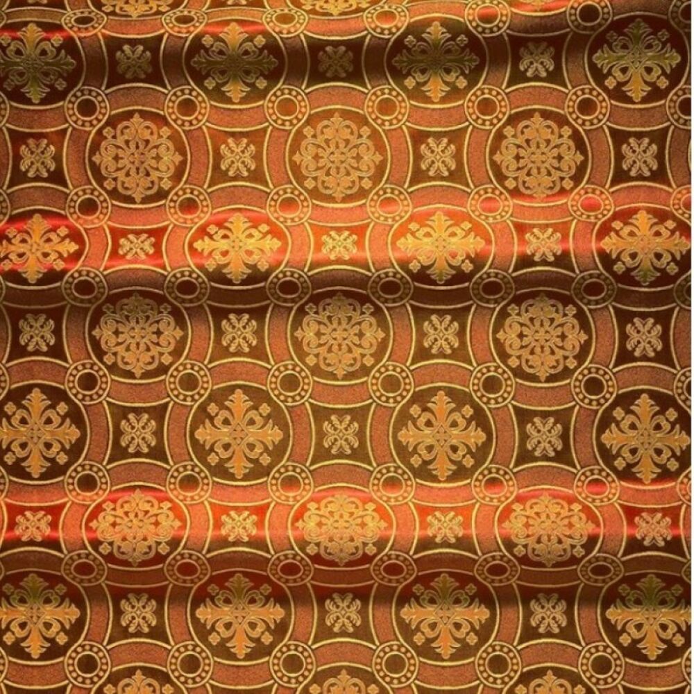 Church Silk (Easter Bells) red Church Silk (Easter Bells) red