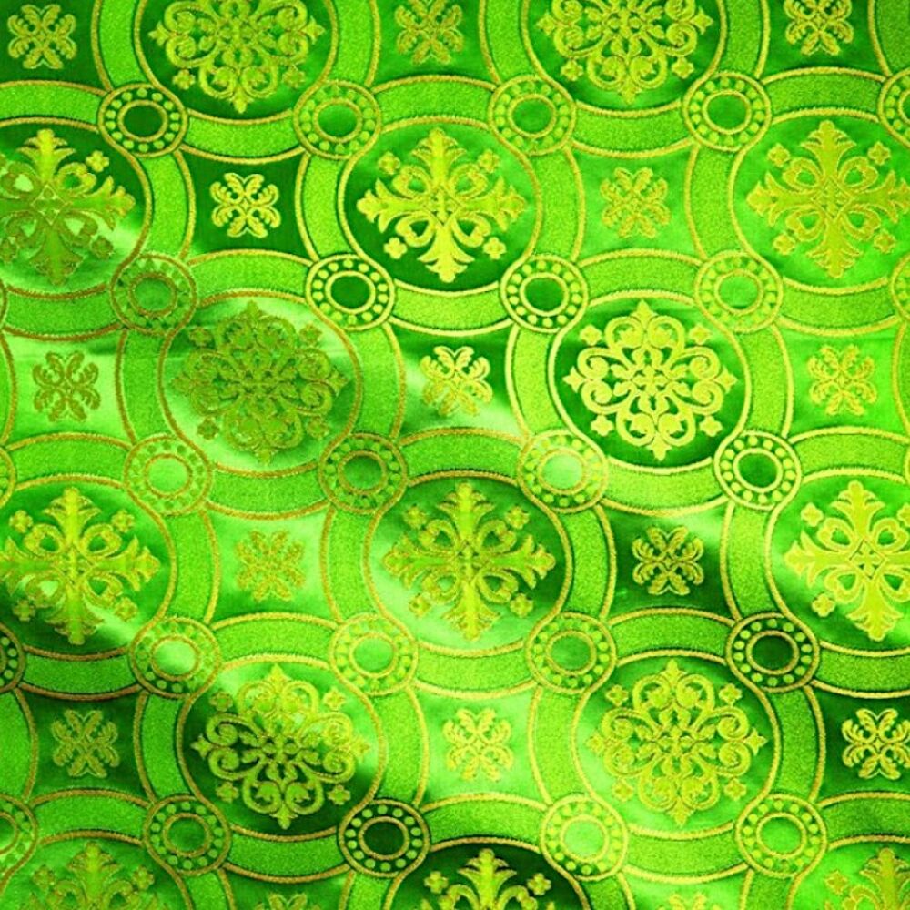 Church Silk (Easter Bells) green Church Silk (Easter Bells) green