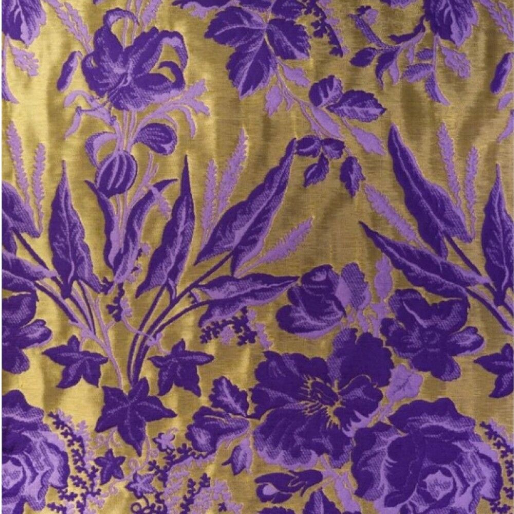 Church chenille purple with gold (Gordenia) Church chenille purple with gold (Gordenia)