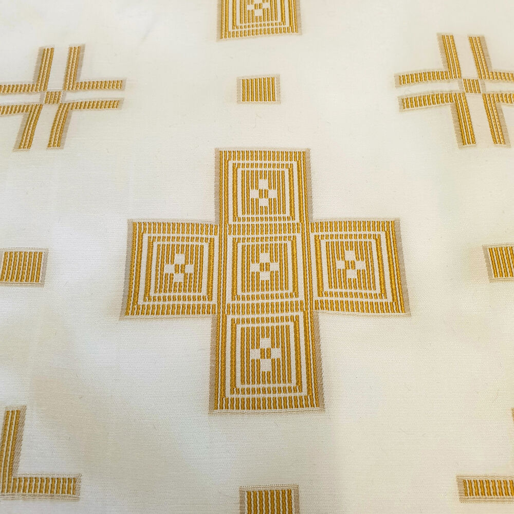 Church cloth for temple vestments (Borichevskaya)