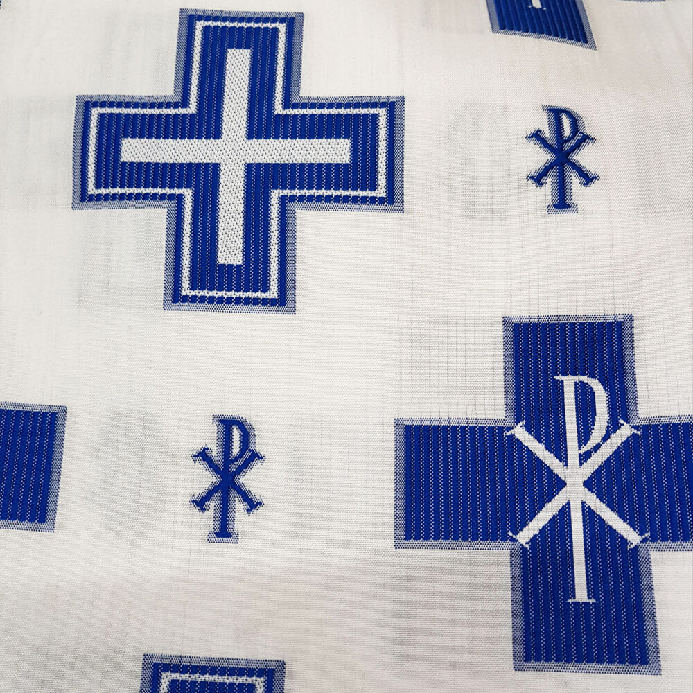 Church fabric for hot weather (Constantine Cross)