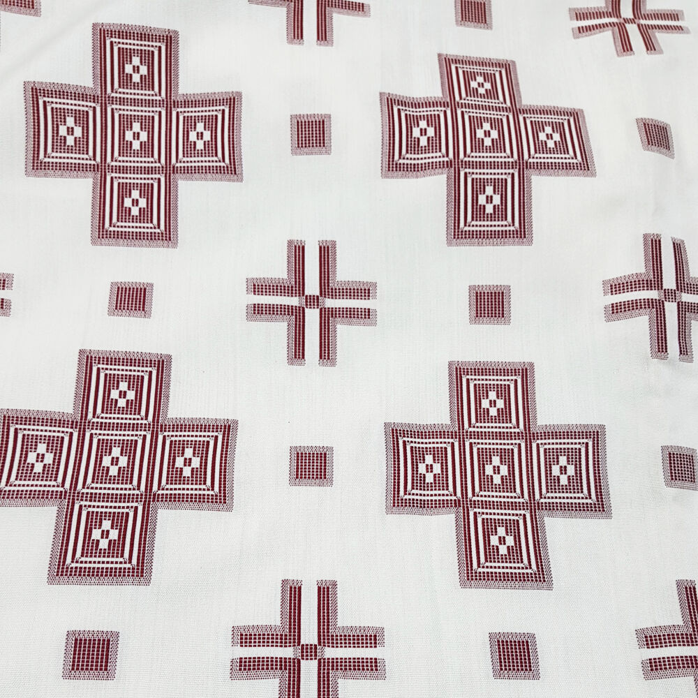 Church fabric for priest vestments (Borichevska)