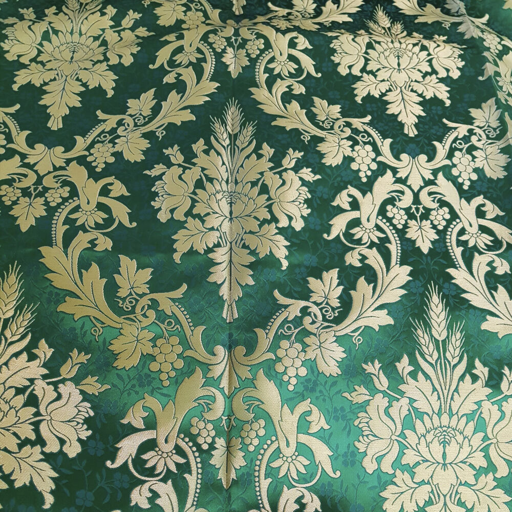 Fabric for priest vestments (Field Spikelet)