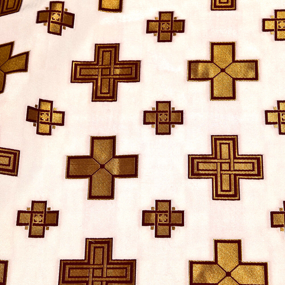 Greek Fabric white (Novgorod Cross)