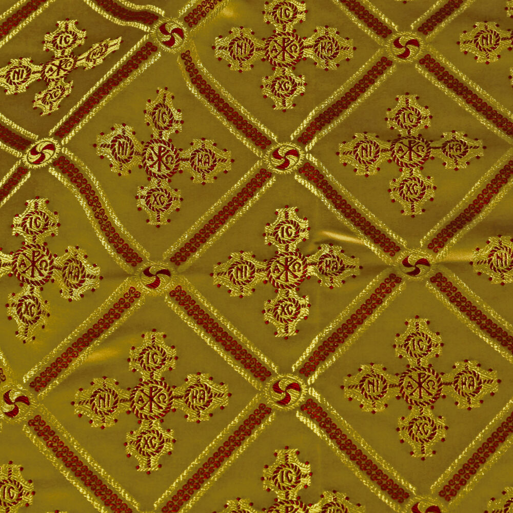 Greek Fabric yellow (Uglich)