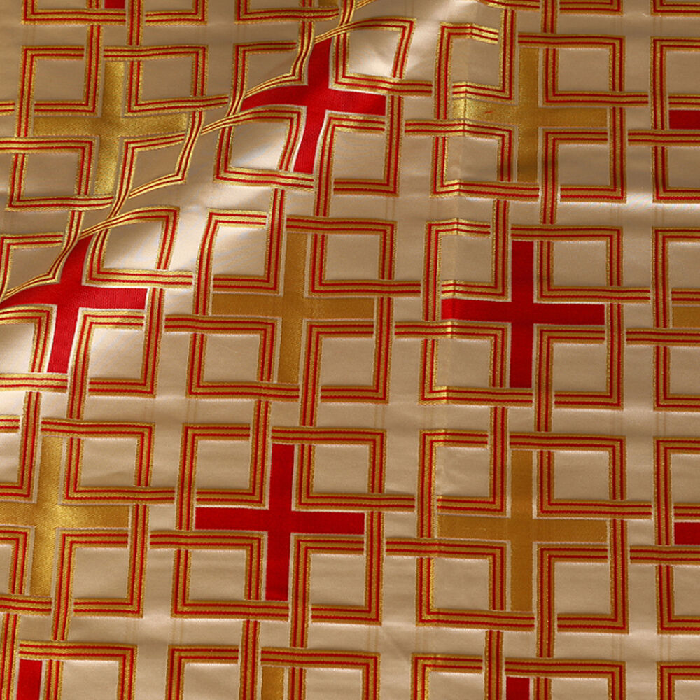 Greek Fabric red (Don Cross)
