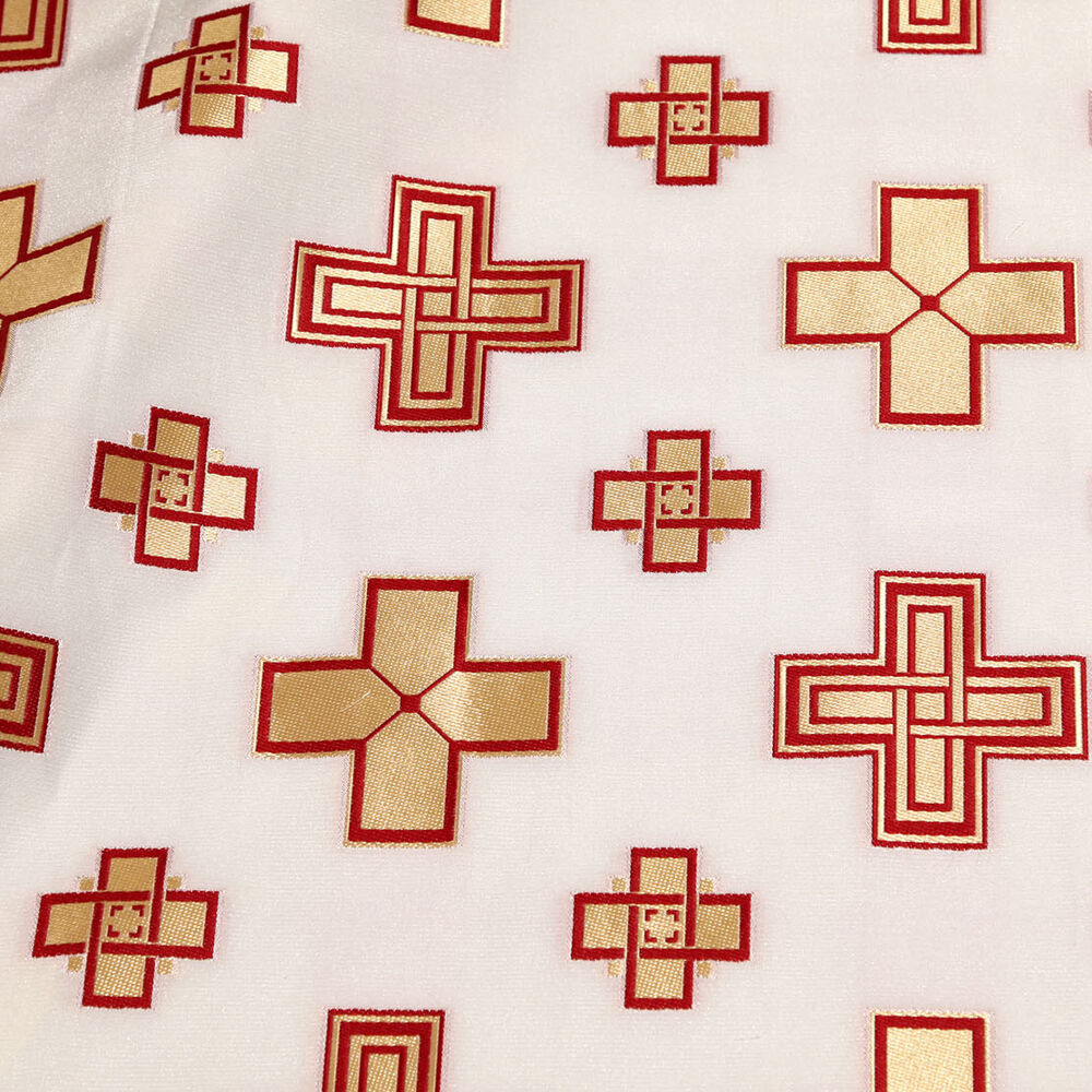 Greek Fabric red (Novgorod Cross)