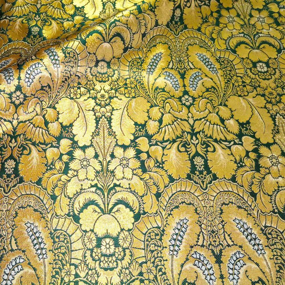 Greek Fabric green (Lace-Maker)