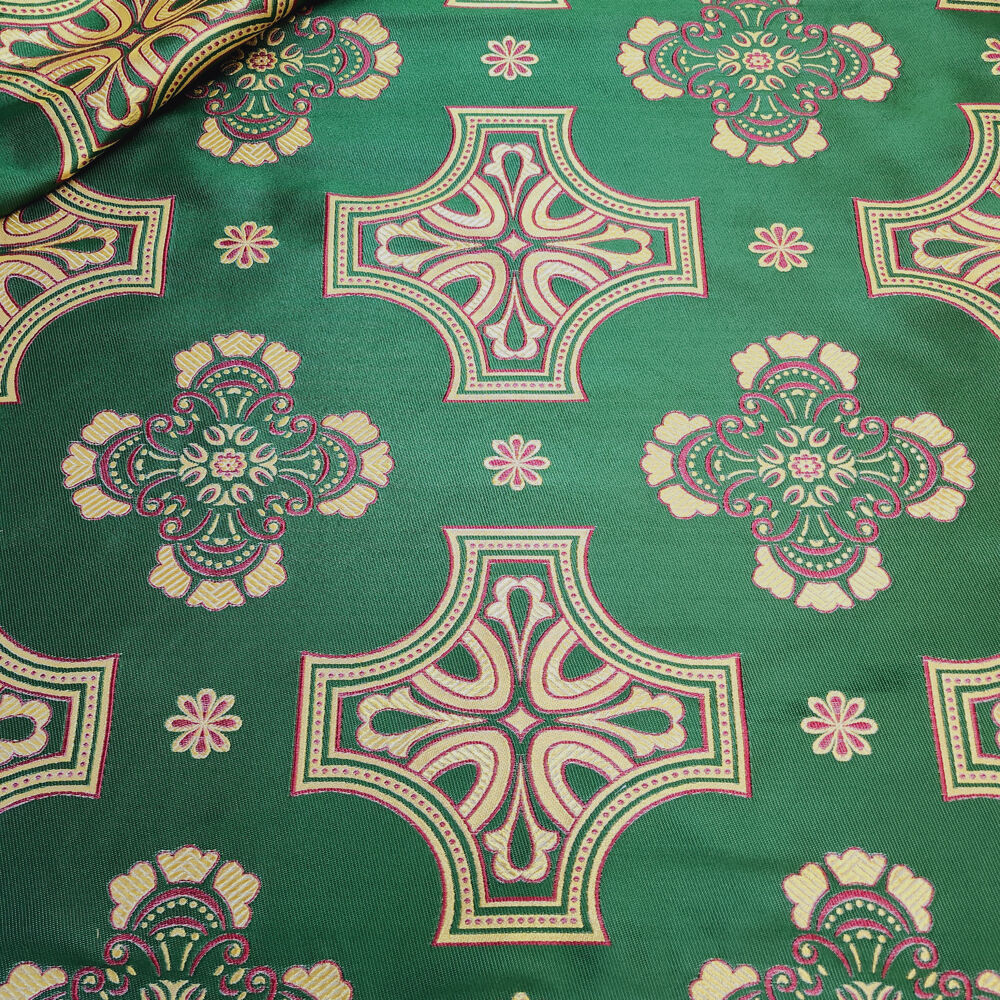 Greek Fabric green (Lagoda)