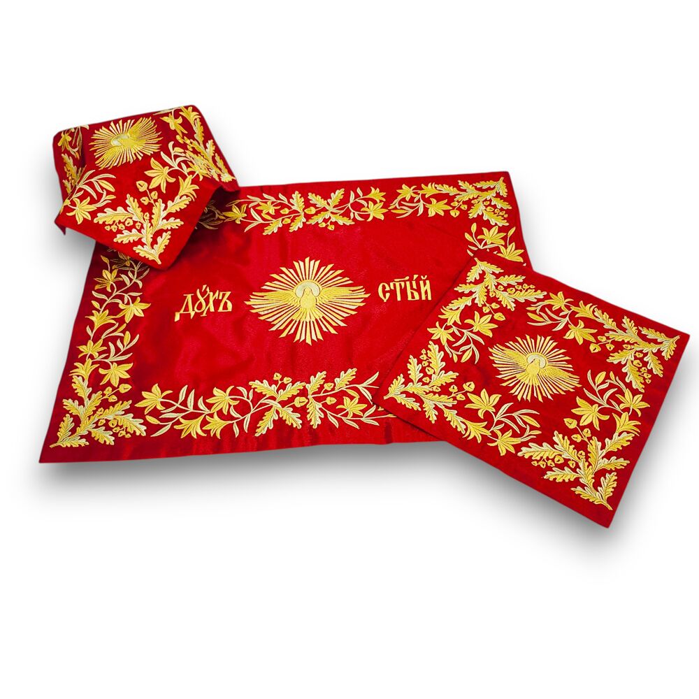 The (Trinity) brocade liturgical set The (Trinity) brocade liturgical set