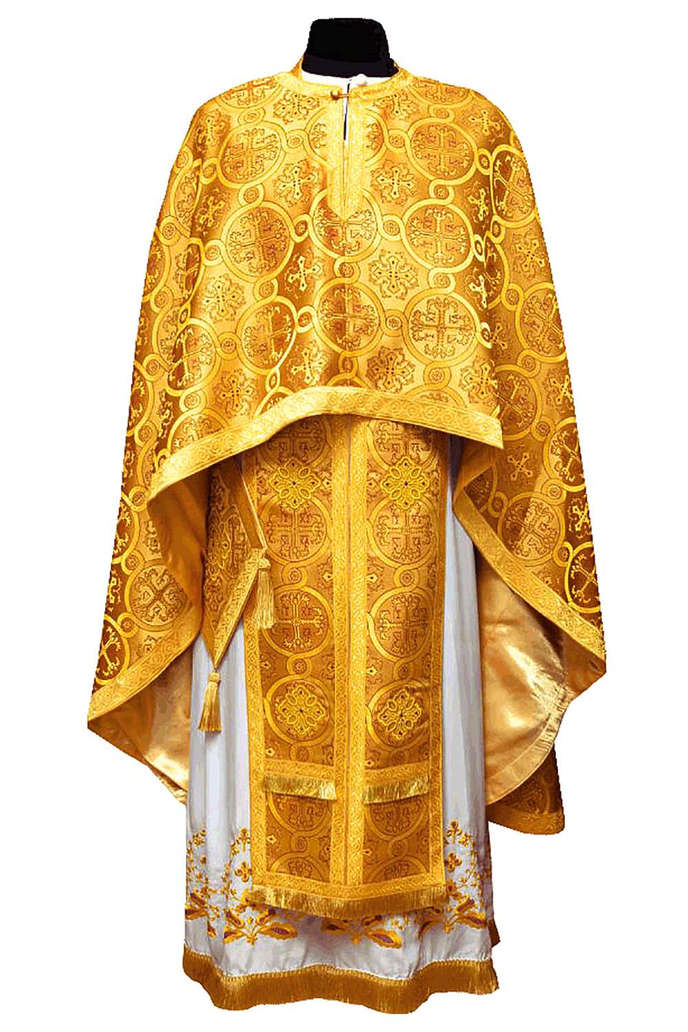 Priest Vestment yellow (Greek Style)