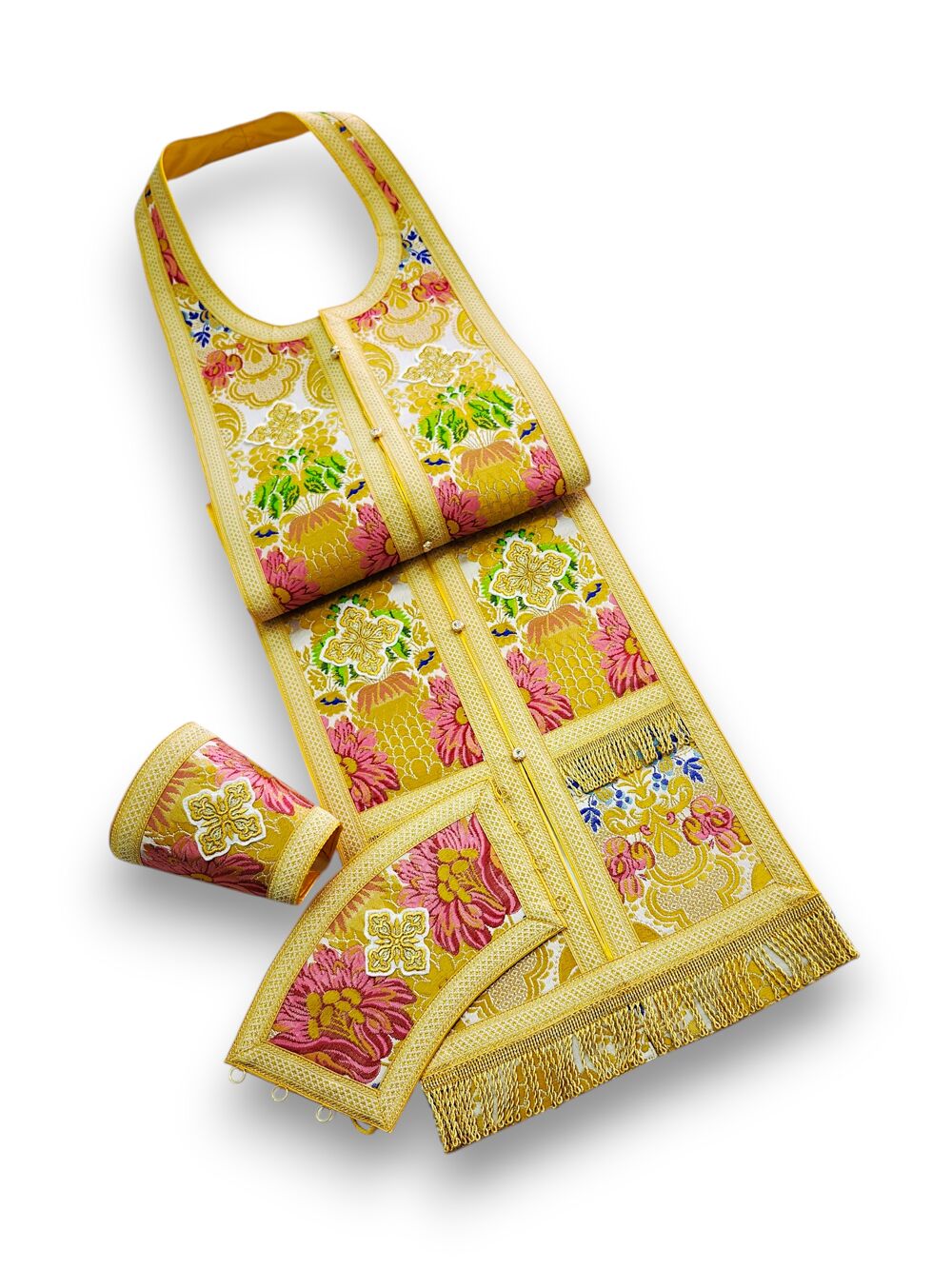 Epitrachelion set (Anastasievskaya) with crosses (Tulip) Epitrachelion set (Anastasievskaya) with crosses (Tulip)