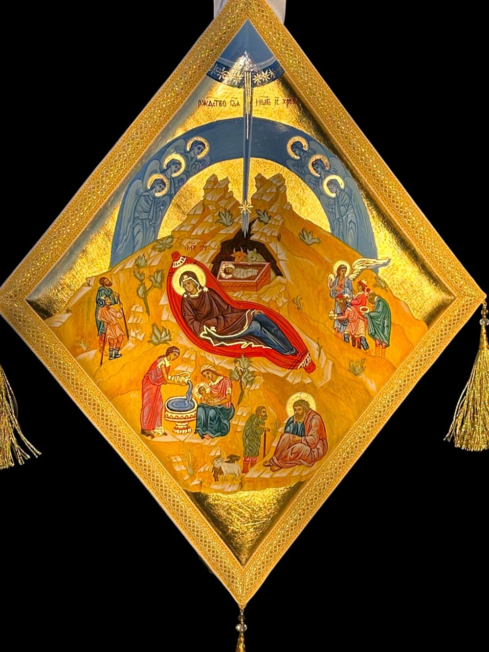 Bishop's Painted palitsa (Nativity of Christ) Bishop's Painted palitsa (Nativity of Christ)