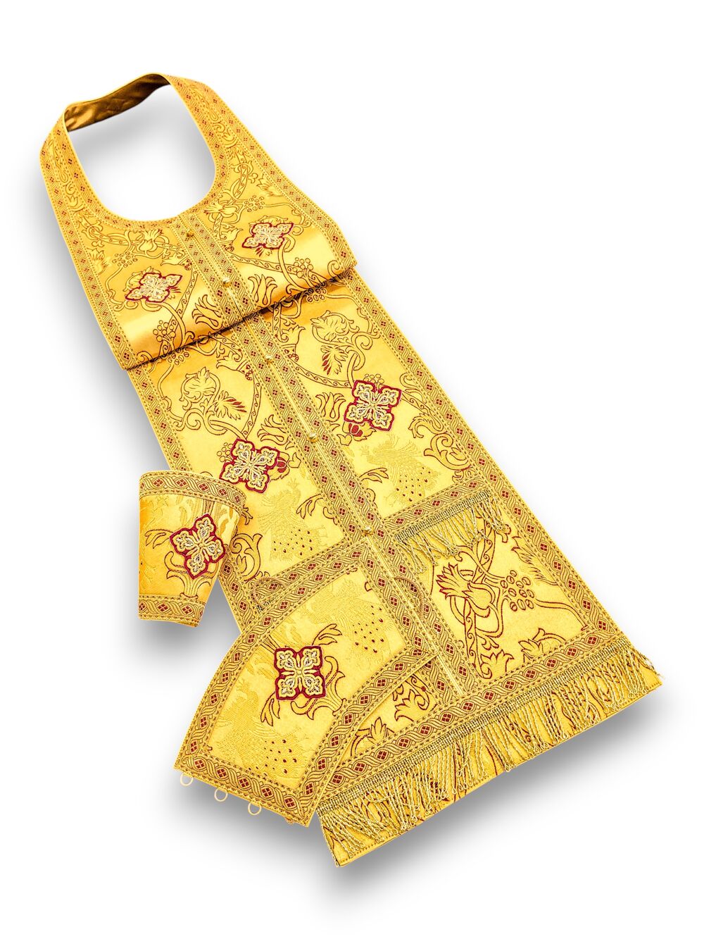 Set of stole and cuffs (Garden of Eden) Set of stole and cuffs (Garden of Eden)