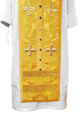 Old Believers Vestment of Priest yellow Greek fabric