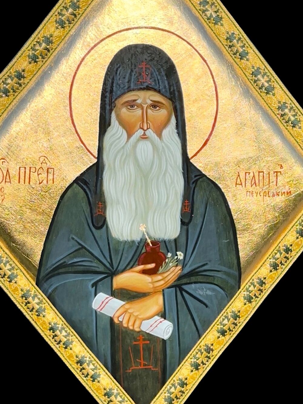 Painted palitsa (Agapit of Kiev-Pechersk) Painted palitsa (Agapit of Kiev-Pechersk)