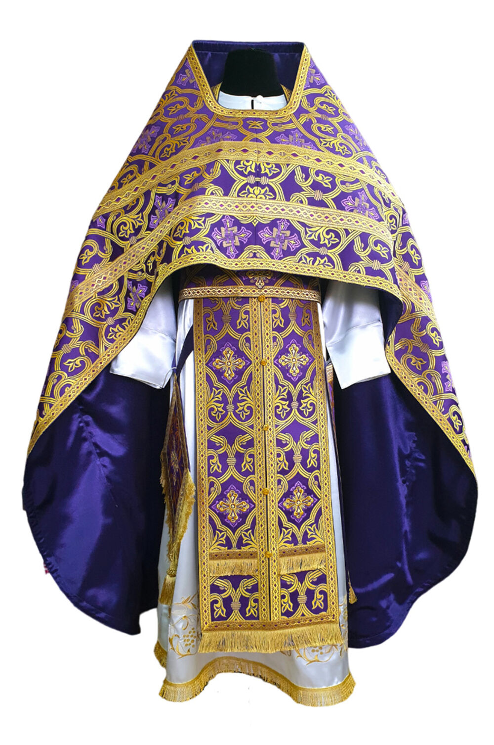 Priestly vestments from Greek brocade