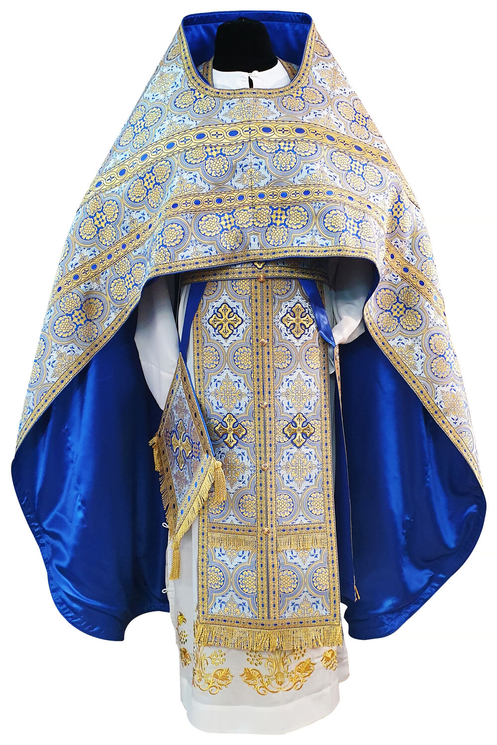 Priest's Vestment blue Priest's Vestment blue